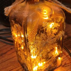 Antique Glass Lamp