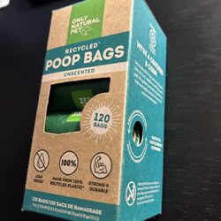 Doggie Poop Bags - 120 count