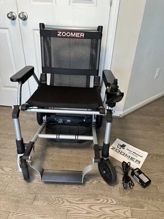 Zoomer Electric Wheelchair with Joystick Control