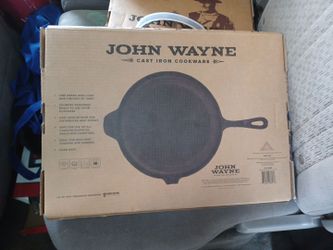 Cast iron cookware John wayne edited