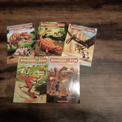 Dinosaur Cove Books 1, 3, 4, 5, & 6