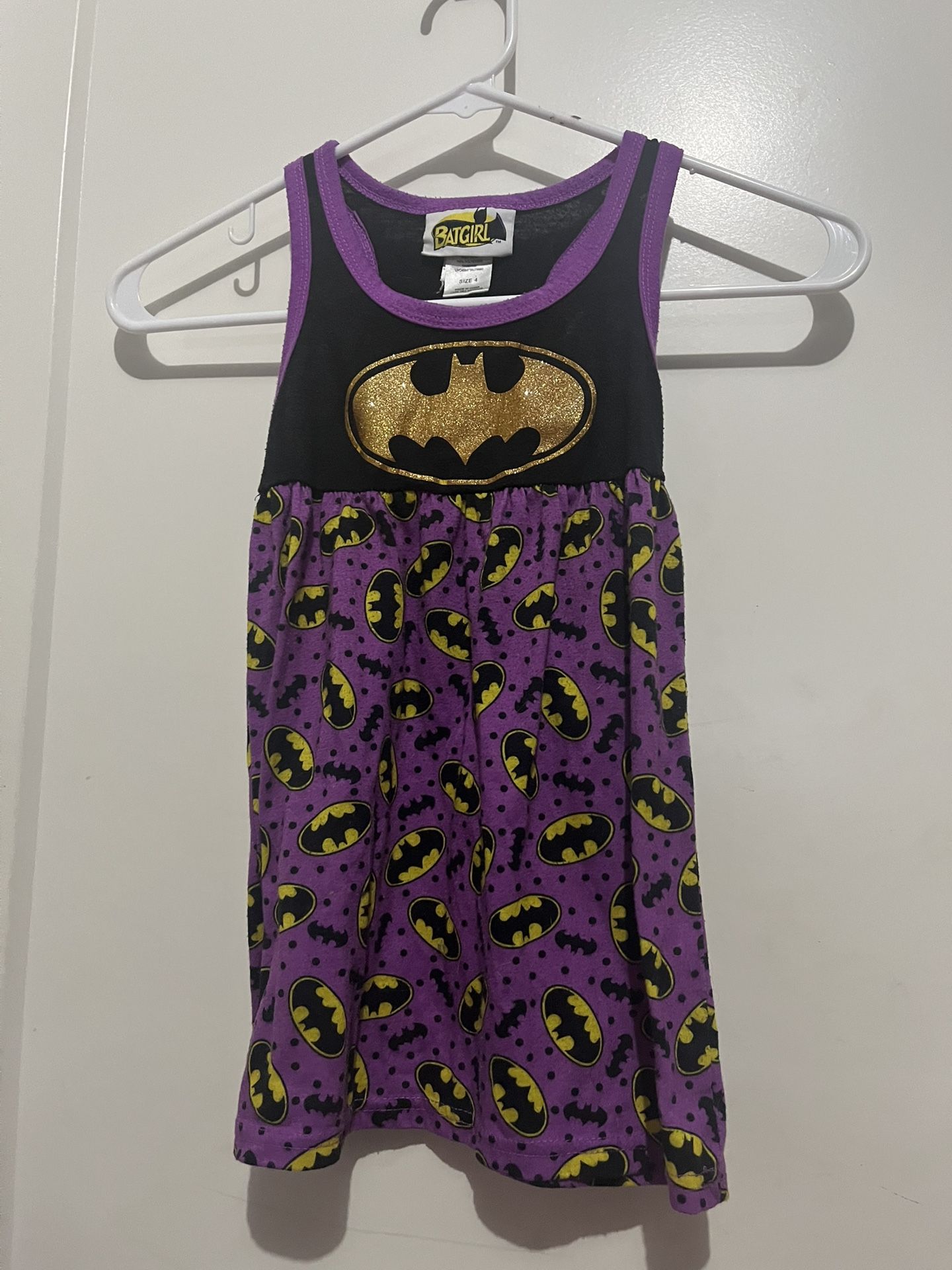 Girls Batgirl Nightgown Costume