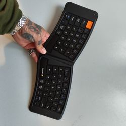 ProtoArc XK03 Foldable Ergonomic Bluetooth Wireless Keyboard