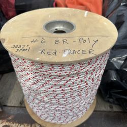Poly Red Tracer Rope 