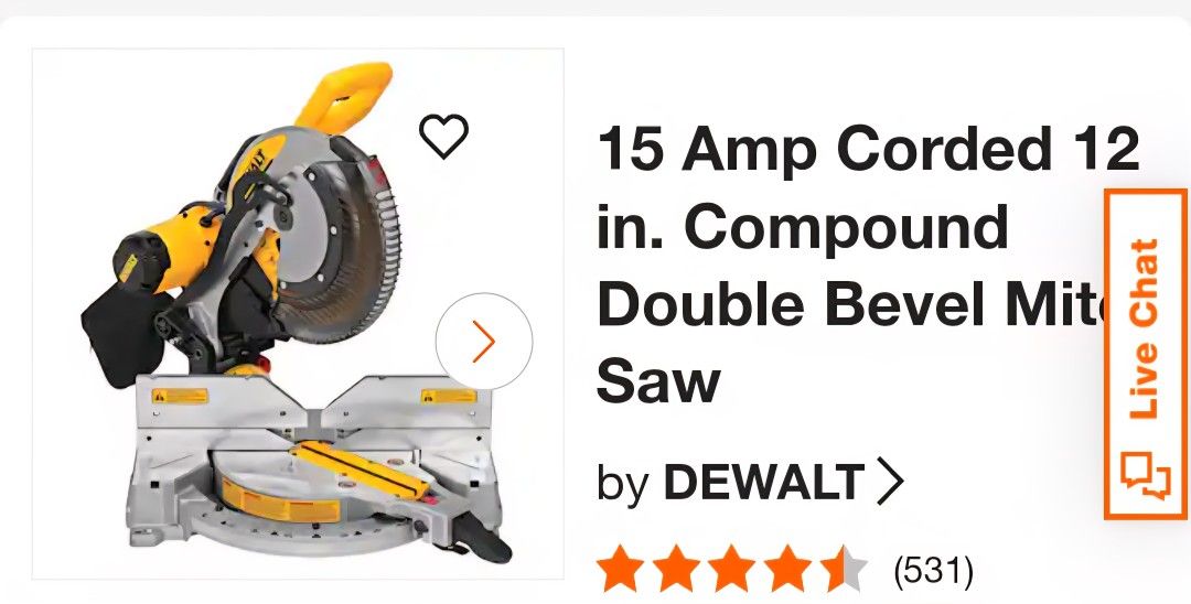 12" Compound Doble Bevel Mitre Saw