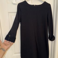 Black Knit Dress 