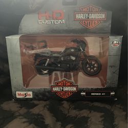 H.D Custom Bike Harley Davidson.