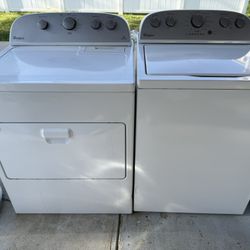 Whirlpool HE Washer And Electric Dryer- Available Delivery 