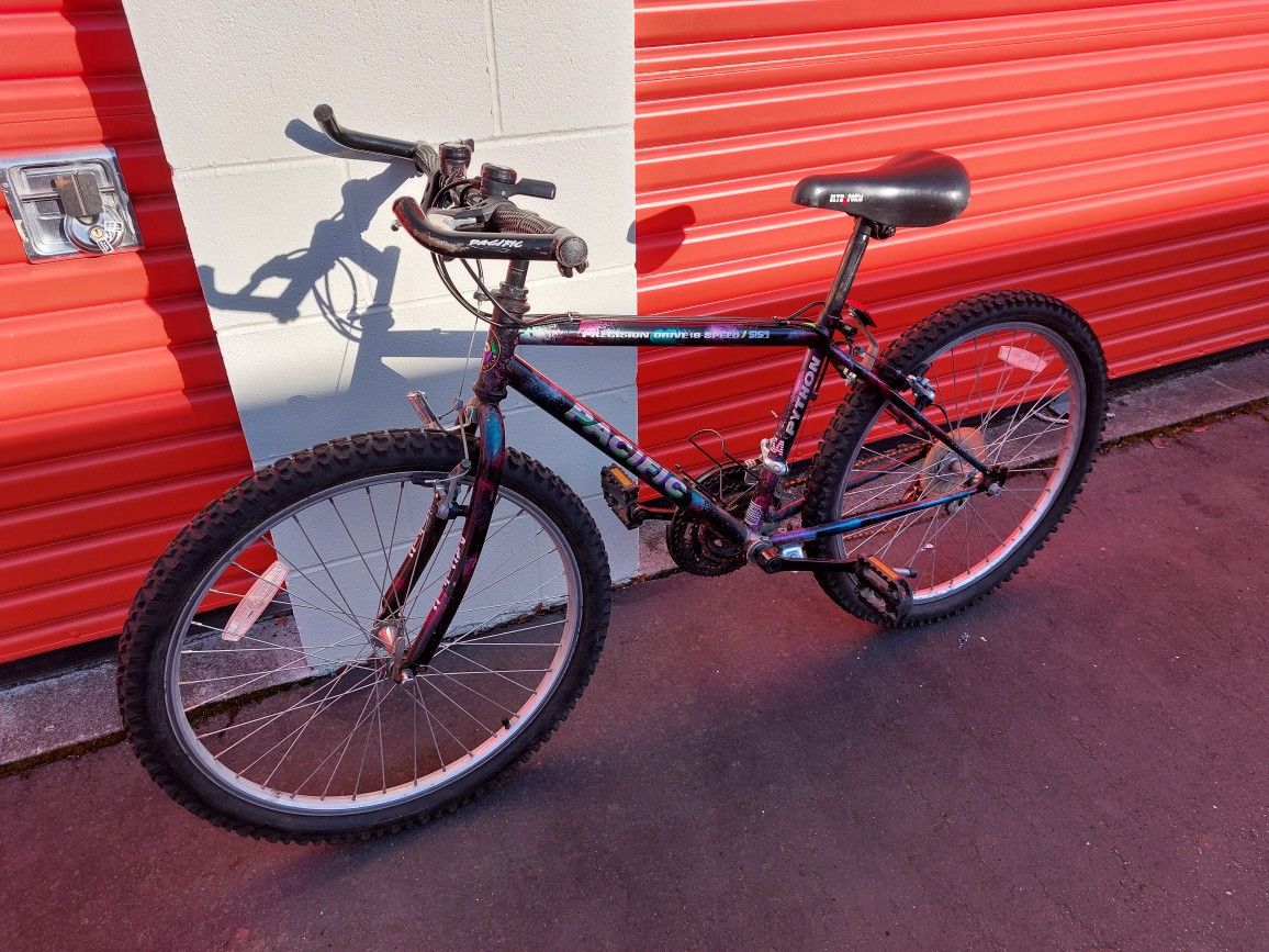 Pacific Python Bicycle Pacific Python Precision 18 Speed Mountain Bicycle Bike Shimano for ...