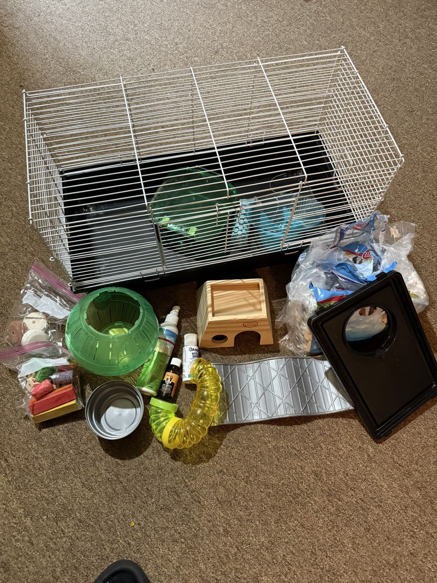 Guinea Pig Cage and Accessories