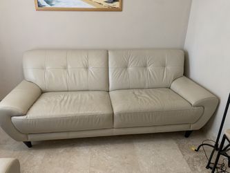 Natuzzi Italian Sofa and Accent Chair…