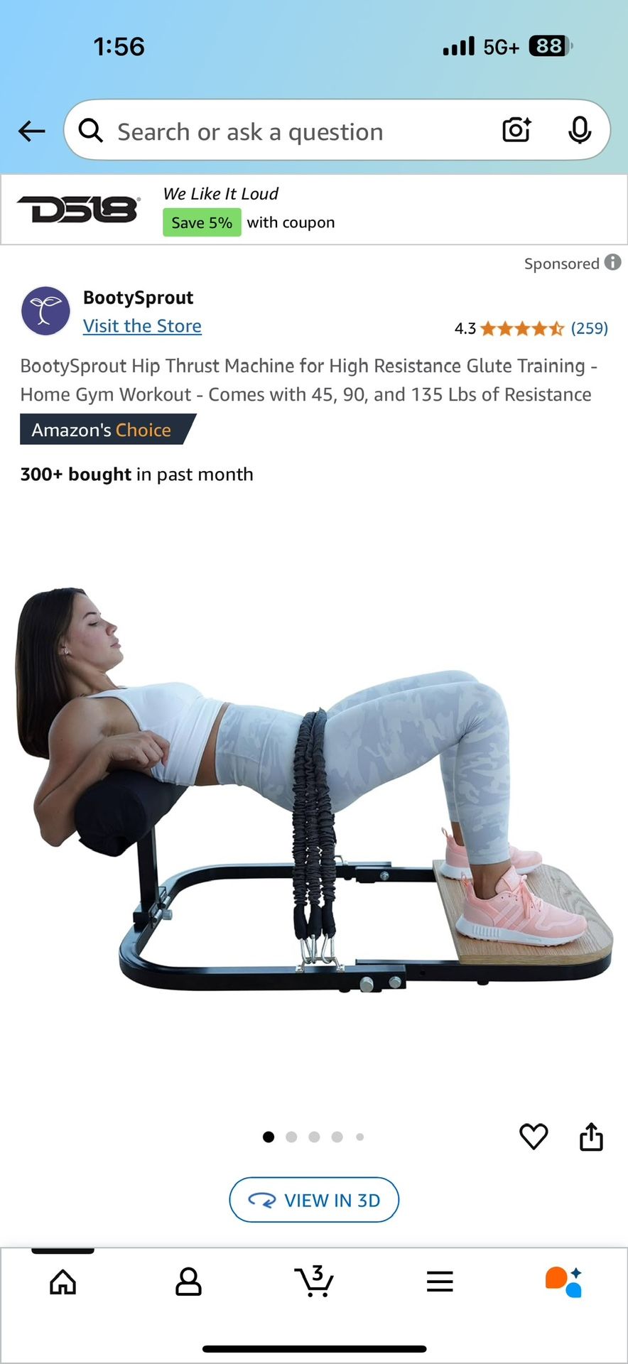 Hip Workout Machine