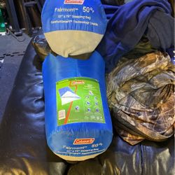 Colman New Nylon Premium Sleeping Bags 