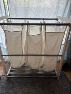 3 bag laundry hamper