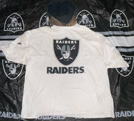 Vintage 90s Apex One Authentic NFL Oakland Raiders LA Raiders Hoodie Shirt Adult Mens Size XL  Oakland Coliseum Original great condition “RAIDER NATIO