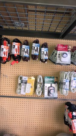 8ft extension cord cords heavy duty