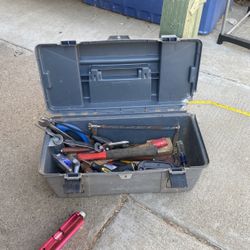 Tool Box With Tools