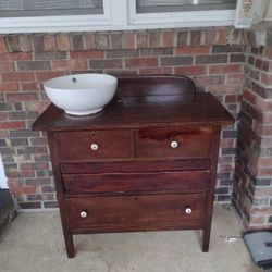 Vintage Bathroom Vanity 