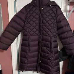 Liz Claiborne Rich Plum Coat