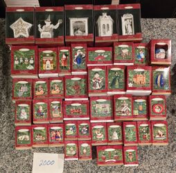 UPDATED (68) 2000 Hallmark Ornaments NEW IN BOX - $200 Lot (or $4/each)