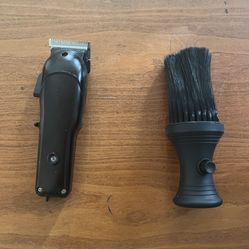 S|C clippers , hair duster, 6 magnetic Guards