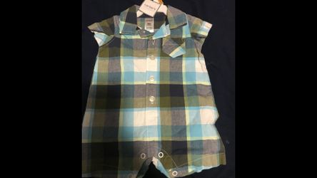 3m Carter’s Onesie Outfit For Boy