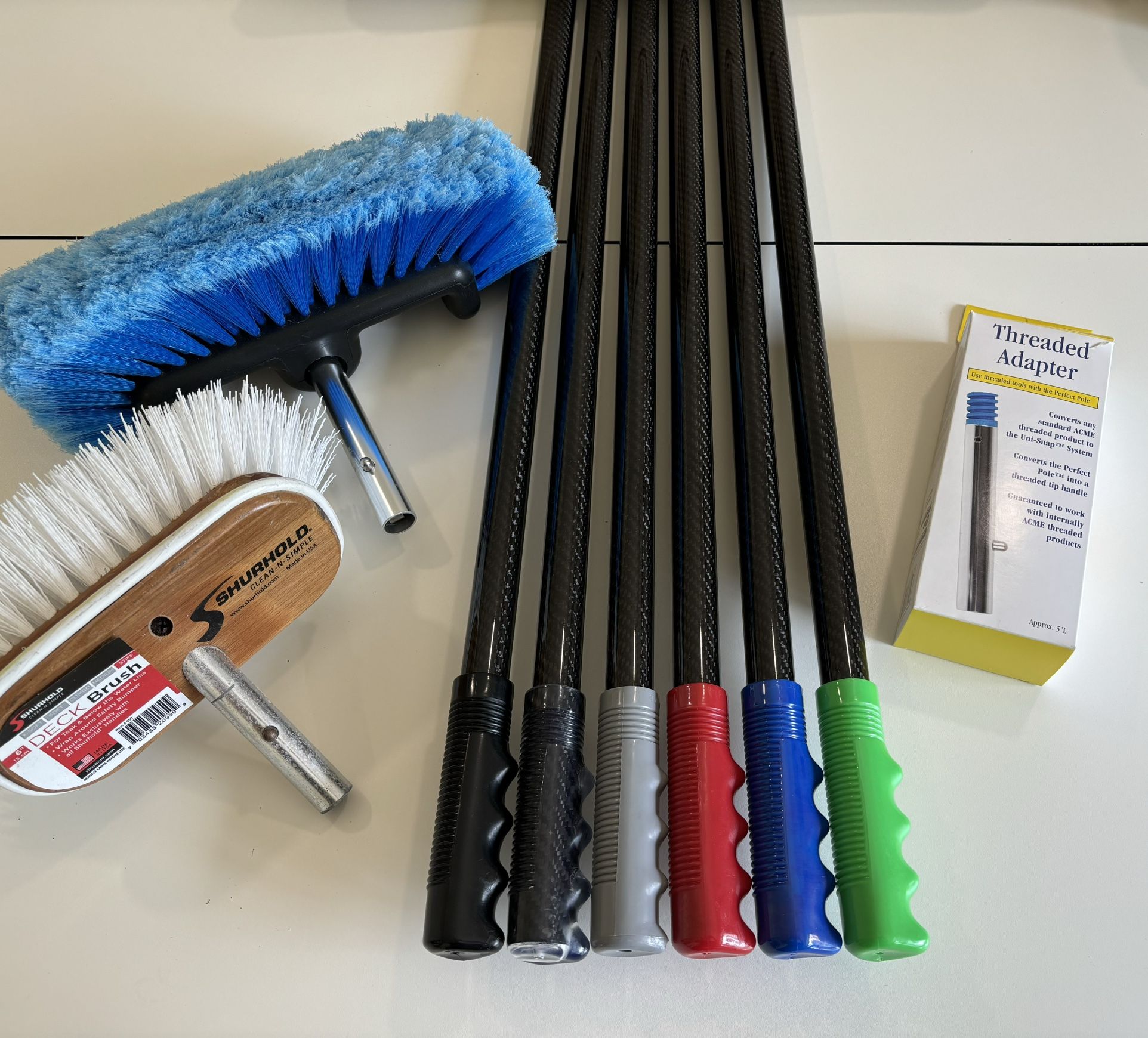 Carbon fiber 5’ Scrubbing Pole
