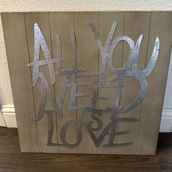 Decorative Wooden Sign