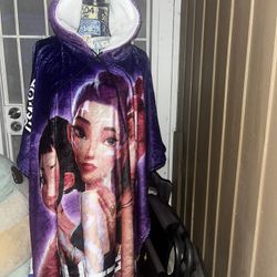 Adult Size Kpop Demon Hunter Poncho