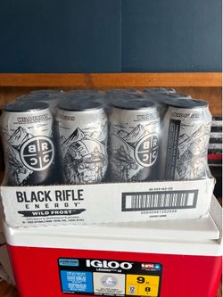 Black rifle energy drinks 12 pack