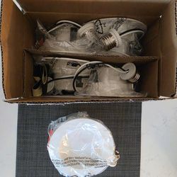 Five New 4" selectable retrofit baffle led downlight