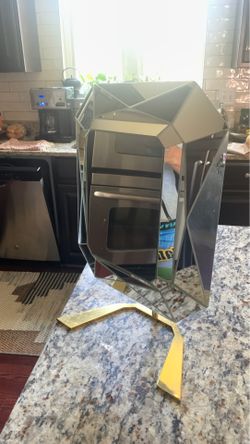 West Elm table mirror