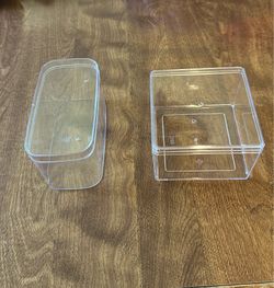 New plastic containers