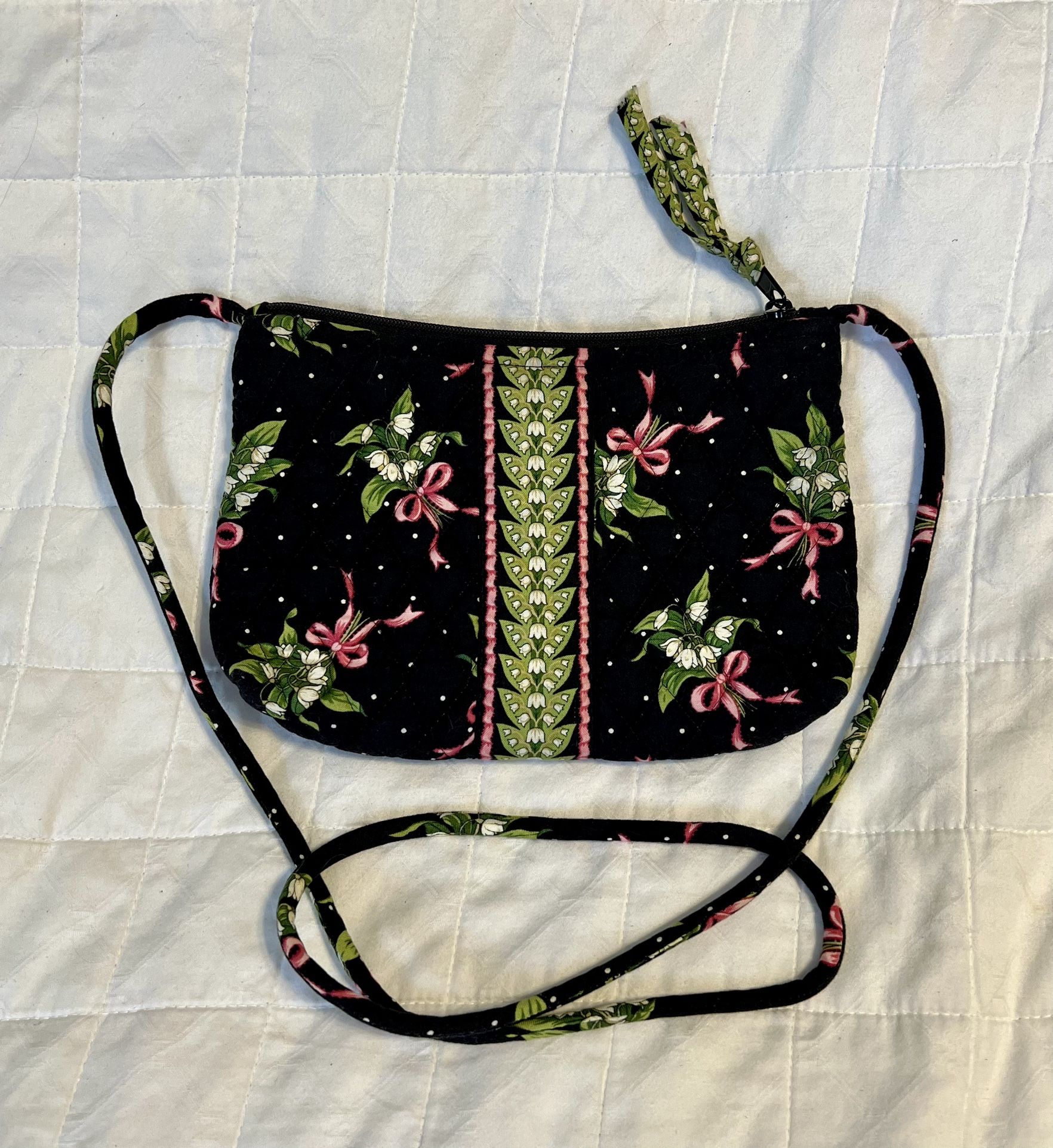 Vintage Vera Bradley Crossbody Bag in New Hope, Breast Cancer Awareness