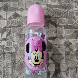 8oz/240mL Pink Minnie Mouse Baby Bottle