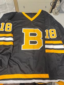 Boston Bruins #18 Wensink Hockey Jersey
