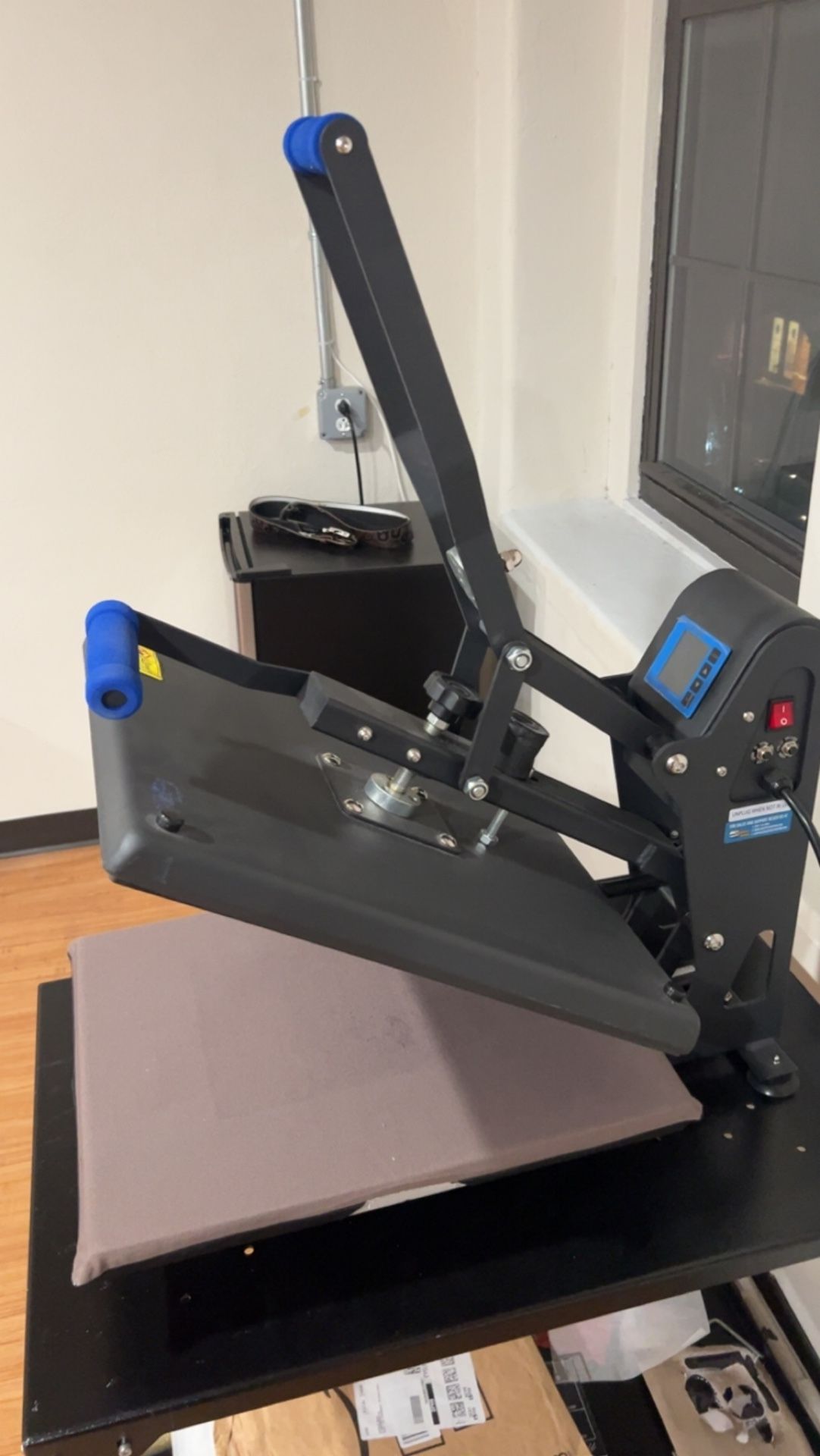 Heat Press And Cart