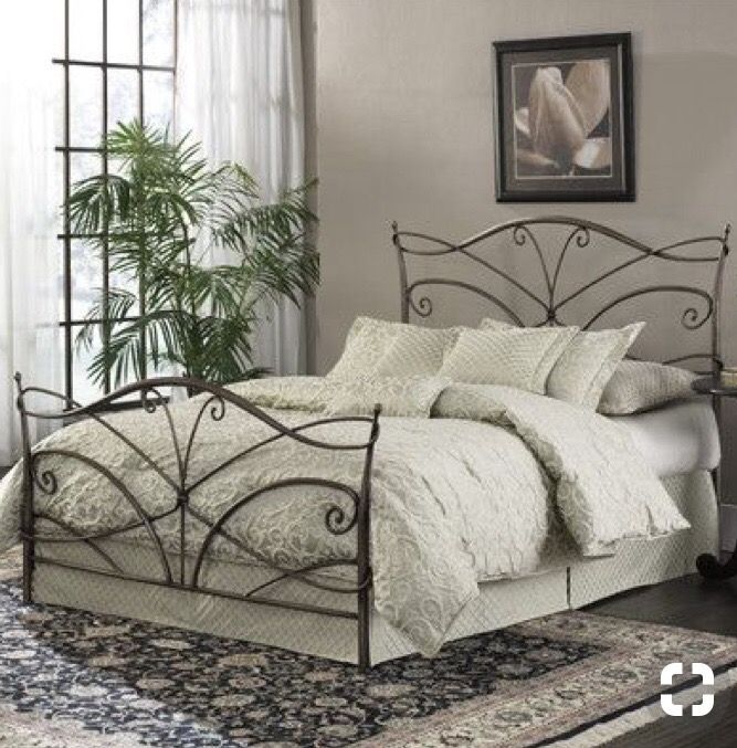 Cute metal bed frame