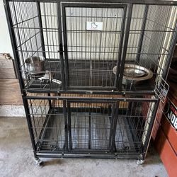 Doble Dog Crate 