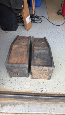 Pair of Metal auto ramps