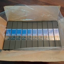 Blank Beta Max Tapes