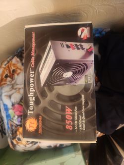Tough power cable management 850w AMD/Intel duel and quad core support