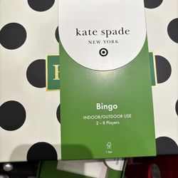 Kate Spade ♠️ Bingo