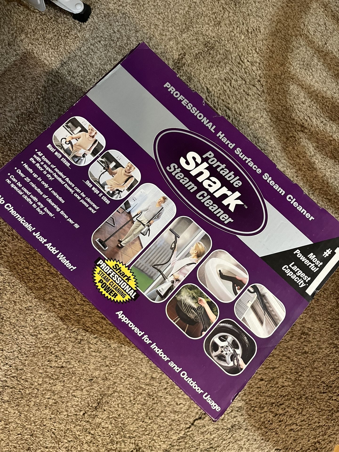 Shark Steam Cleaner Brand New 