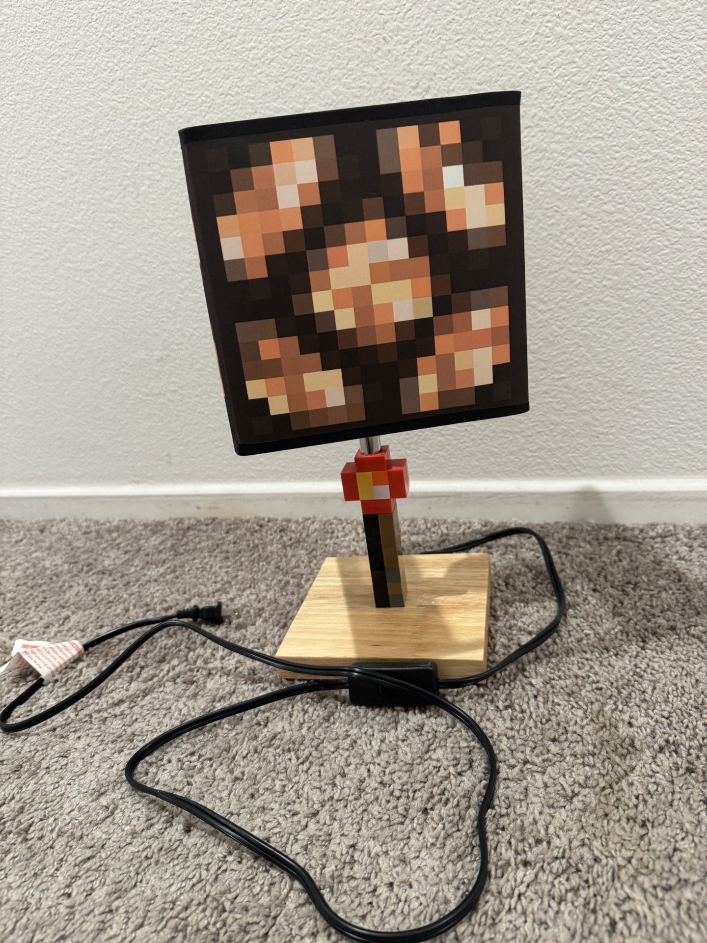 Minecraft Torch Glow Block Lamp