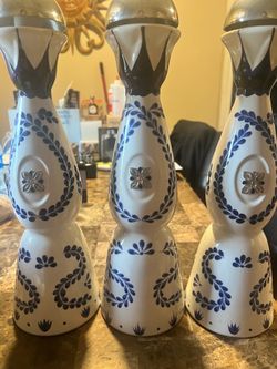 Clase Azul empty bottles
