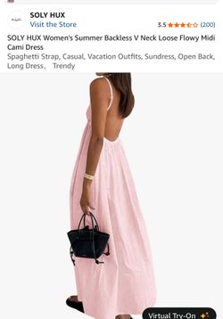 Pink Halter Maxi Dress
