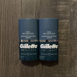 Gillette Intimate Pubic Anti-Chafe Stick $5 Each 
