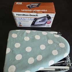 Iron And Ironing Board Only $40