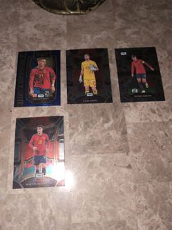 FIFA Spain Trading Cards Lot of 4